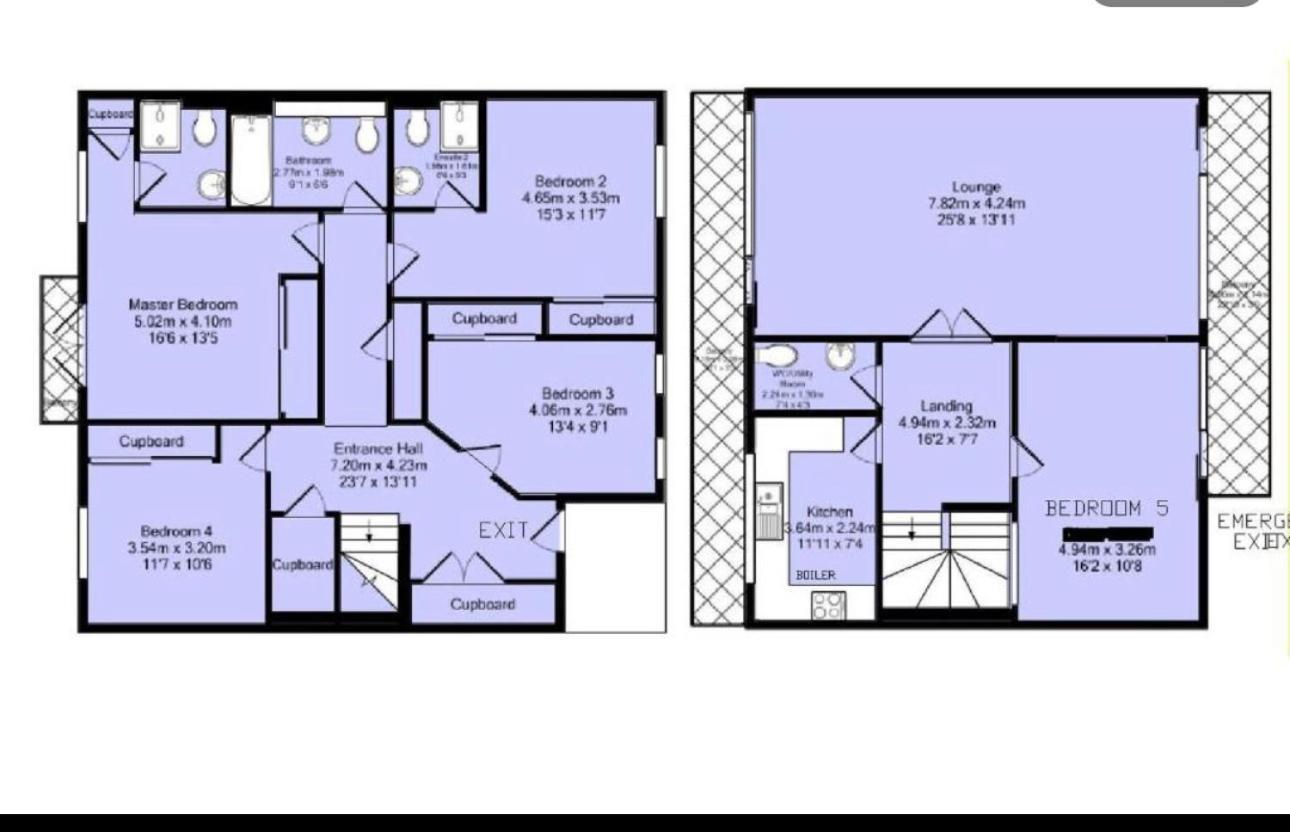 5 Bedroom Central Penthouse Apartment Edimburgo Esterno foto